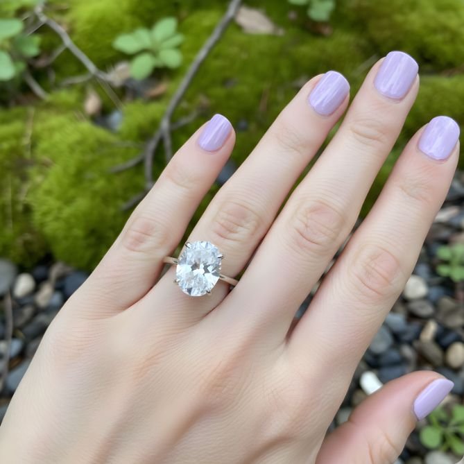 Clear Quartz (cut piece) Ring